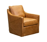 Olivia + Quinn Puzzle Swivel Chair 5215_SDD1301 Saddlebag Ale