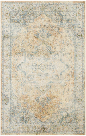Homeroots 9' X 12' Gray Oriental Power Loom Distressed Area Rug  Polyester 521713