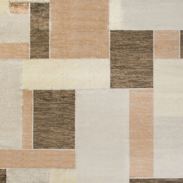 Homeroots 9' X 12' Blue And Ivory Oriental Power Loom Distressed Area Rug  Polyester 521715