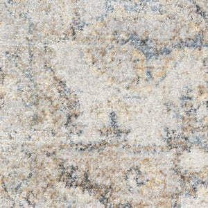 HomeRoots 9' Gray Oriental Power Loom Area Rug - Timeless Design for Elegant Spaces & Easy Maintenance 9' X 12' 521718