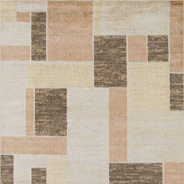 Homeroots 5' X 7' Blue Oriental Power Loom Distressed Washable Area Rug  Polyester 521728