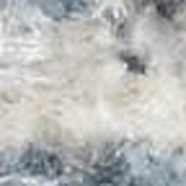 HomeRoots 7' Blue Oriental Power Loom Distressed Area Rug - Timeless Elegance & Easy Care for Any Room 7' X 9' 521729