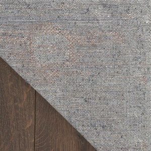Homeroots 12' Sage Oriental Power Loom Distressed Washable Runner Rug - Elegant Design For Timeless Style  Polyester 521738