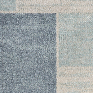 Homeroots 5' X 7' Gray Oriental Power Loom Distressed Washable Area Rug  Polyester 521741