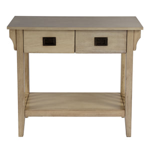 Butler Specialty Larina Stylish Rectangular Console Table With 2 Storage Drawers And Open Shelf For Versatile Spaces Beige Poplar Wood,Fiberboard,Cherry Veneer 5217424-butler