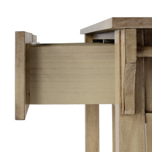 Butler Specialty Larina Stylish Rectangular Console Table With 2 Storage Drawers And Open Shelf For Versatile Spaces Beige Poplar Wood,Fiberboard,Cherry Veneer 5217424-butler