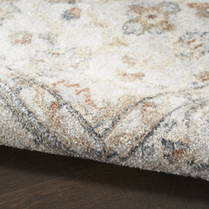 HomeRoots 9' Gray Oriental Power Loom Distressed Area Rug - Timeless Elegance for Modern and Traditional Spaces 7' X 9' 521748