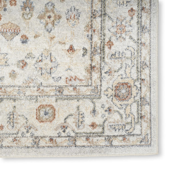HomeRoots 9' Gray Oriental Power Loom Distressed Area Rug - Timeless Elegance for Modern and Traditional Spaces 7' X 9' 521748