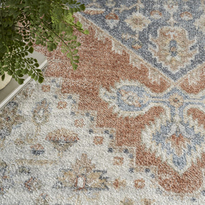 HomeRoots 9' Gray Oriental Power Loom Distressed Area Rug - Timeless Elegance for Modern and Traditional Spaces 7' X 9' 521748