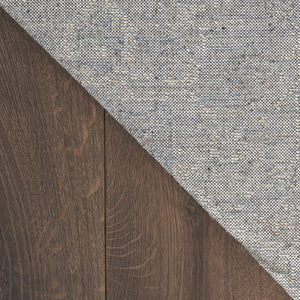 Homeroots 7' X 9' Light Blue Oriental Power Loom Distressed Washable Area Rug  Polyester 521763