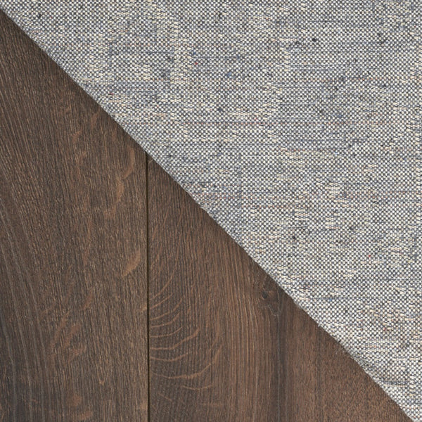 Homeroots 7' X 9' Light Blue Oriental Power Loom Distressed Washable Area Rug  Polyester 521763