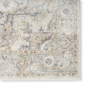 HomeRoots 9' Gray Oriental Power Loom Area Rug - Timeless Design for Elegant Spaces & Easy Maintenance 7' X 9' 521786