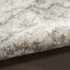 HomeRoots 9' Gray Oriental Power Loom Area Rug - Timeless Design for Elegant Spaces & Easy Maintenance 8' X 10' 521788