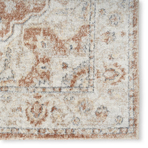 HomeRoots 7' Gold Oriental Power Loom Area Rug - Timeless Elegance, Easy-Care, and Perfect for Any Space 7' X 9' 521792