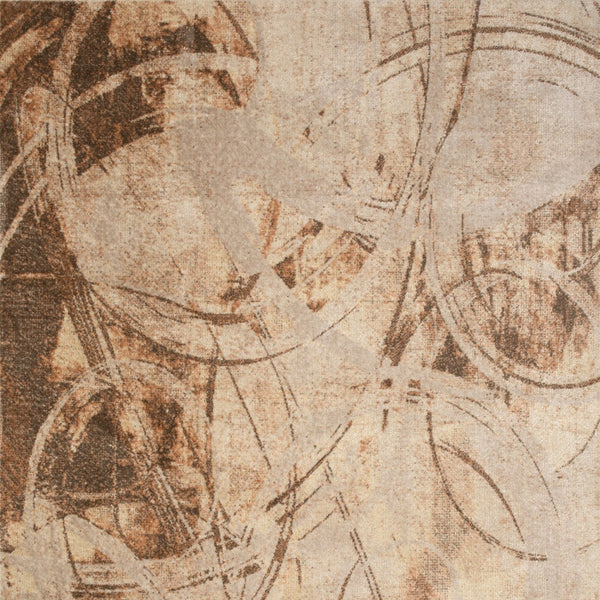 Homeroots 5' X 7' Gold Oriental Power Loom Washable Area Rug  Polyester 521795