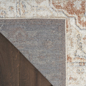 Homeroots 12' Gold And Ivory Oriental Washable Runner Rug | Durable, Stylish Accent For Any Space  Polyester 521797