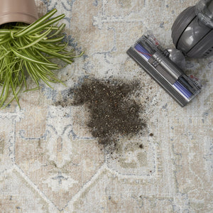 Homeroots 12' Beige Oriental Power Loom Washable Runner Rug - Elevate Your Space With Timeless Elegance  Polyester 521801