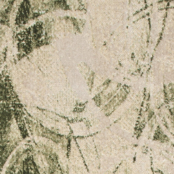 Homeroots 7' X 9' Denim Blue Oriental Power Loom Washable Area Rug  Polyester 521807