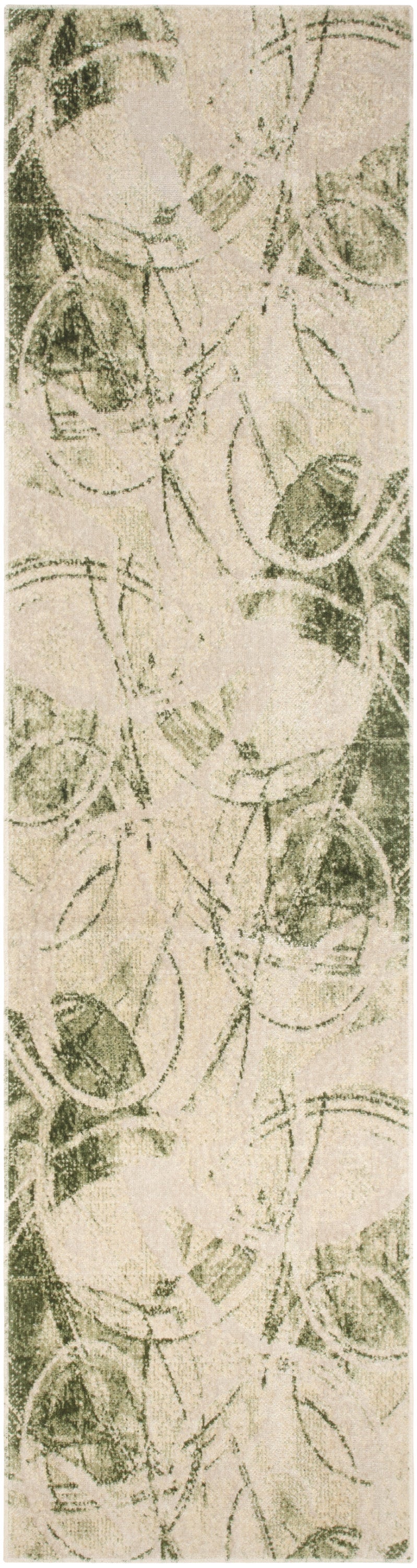 Homeroots 8' X 10' Denim Blue Oriental Power Loom Washable Area Rug  Polyester 521813