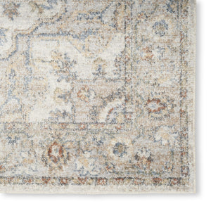 HomeRoots 9' Gray Oriental Power Loom Area Rug - Elegant Design for Cozy Living Spaces & Durability Guaranteed 7' X 9' 521820