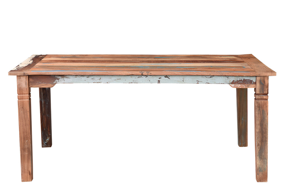 Homeroots 72" Brown Solid Wood Dining Table   521841