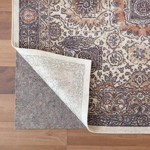 HomeRoots 9' X 13' Gray Non-Slip Rug Pad - Durable, Cushioned, and Safe Solution for All Floor Types! 521880