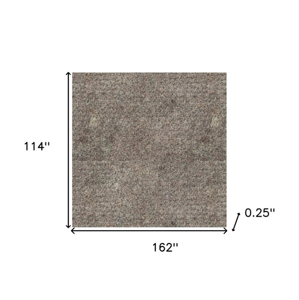 HomeRoots 9' X 13' Gray Non-Slip Rug Pad - Durable, Cushioned, and Safe Solution for All Floor Types! 521880
