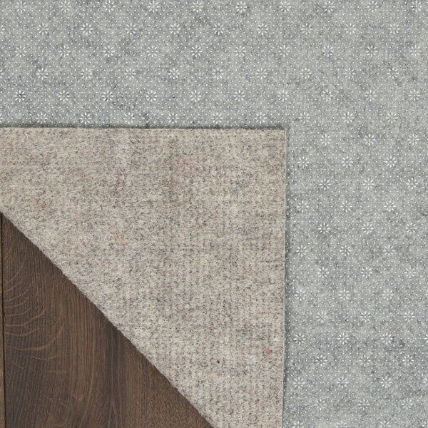 HomeRoots 9' X 13' Gray Non-Slip Rug Pad - Durable, Cushioned, and Safe Solution for All Floor Types! 521880