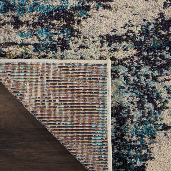 Homeroots 10' X 14' Ivory Abstract Power Loom Area Rug  Polypropylene 521890