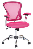 OSP Home Furnishings Juliana Task Chair Pink