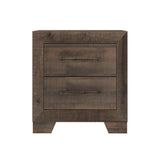 English Elm Wallace & Bay - Wallace & Bay  Plinz Brown 2-Drawer Nightstand