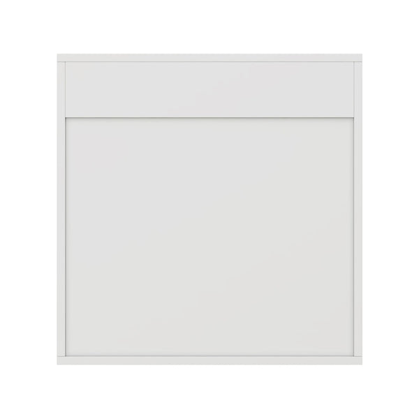 English Elm Modern Wall Mounted Mirrored Medicine Cabinet with Open Shelves Gold Hardware Bath W3875P379308