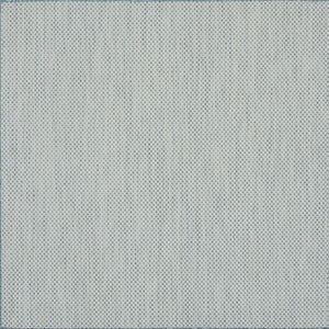 Homeroots 5' Blue Square Geometric Power Loom Area Rug  Polypropylene 522003