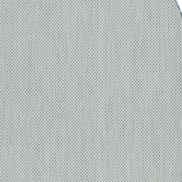 Homeroots 5' X 8' Blue Geometric Power Loom Area Rug  Polypropylene 522008