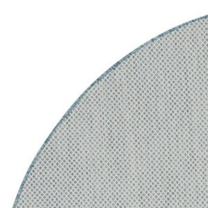 HomeRoots 8' Blue Geometric Power Loom Area Rug - Modern Design, Durable, Perfect for High-Traffic Spaces 8' Round Round 522011