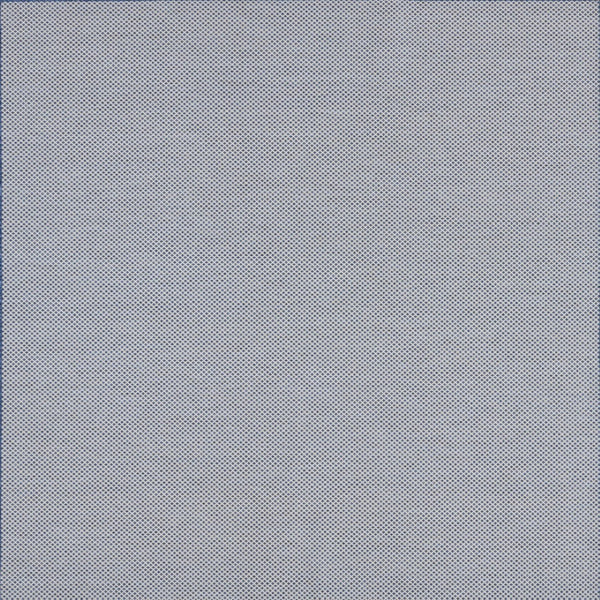 HomeRoots 8' Blue and Ivory Geometric Area Rug - Stylish, Durable, and Easy-Care for Indoor or Outdoor Spaces 522020