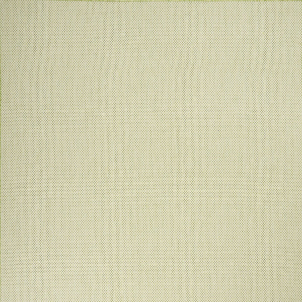 Homeroots 8' X 10' Green And Ivory Indoor Outdoor Area Rug  Polypropylene 522034