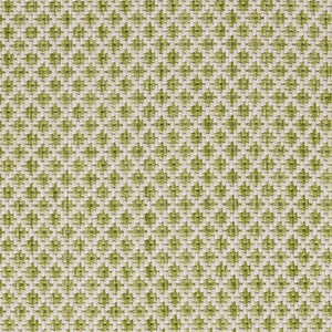 Homeroots 5' X 7' Green And Ivory Indoor Outdoor Area Rug  Polypropylene 522036