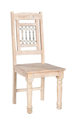 Homeroots Set Of Two White Wood Slat Back Dining Side Chairs - Stylish, Versatile Seating For Any Room!   522056