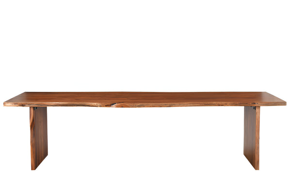 Homeroots 73" Brown Solid Wood Dining Bench  Solid Wood 522087