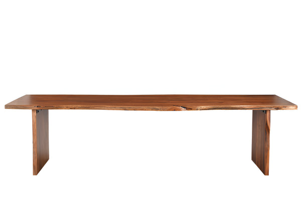 Homeroots 73" Brown Solid Wood Dining Bench  Solid Wood 522087