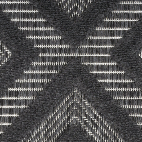 HomeRoots 8' Black Indoor Outdoor Area Rug - Durable, Soft, Water-Resistant Design for Modern Spaces & Easy Care 8' X 10' 522112