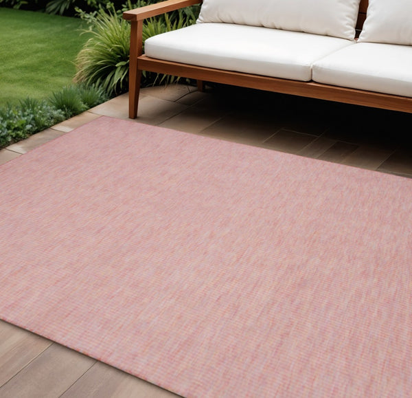HomeRoots 10' X 14' Rainbow Indoor/Outdoor Area Rug - Vibrant, Easy-Care, Durable Flatweave for Stylish Spaces 522130