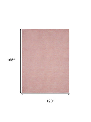 Homeroots 10' X 14' Rainbow Indoor Outdoor Area Rug  Polypropylene 522130