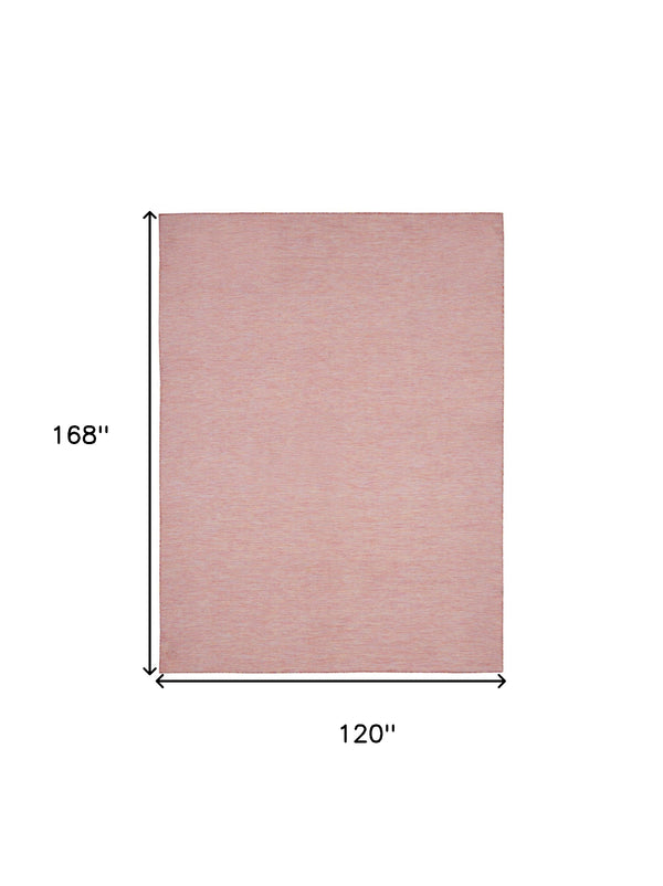 Homeroots 10' X 14' Rainbow Indoor Outdoor Area Rug  Polypropylene 522130