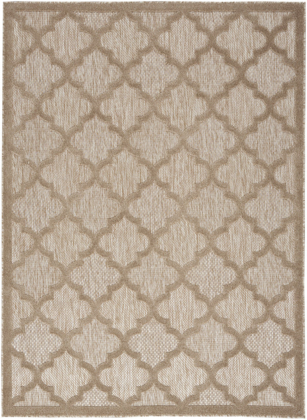 Homeroots 6' X 9' Beige Geometric Flatweave Area Rug  Polypropylene 522136