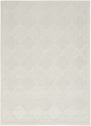 HomeRoots 6' x 9' Geometric Flatweave Area Rug – Stylish Turkish Craftsmanship for High-Traffic Spaces & Decor Cream 522150