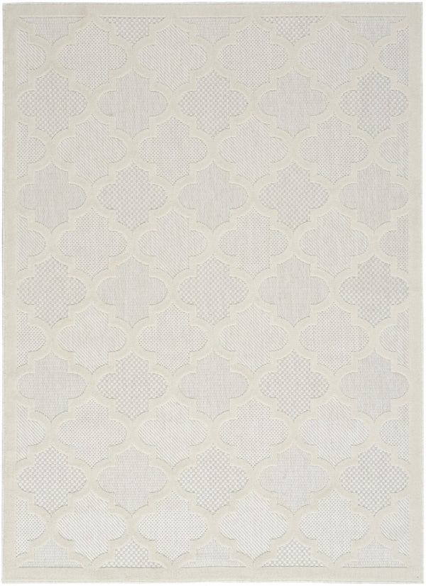 HomeRoots 6' x 9' Geometric Flatweave Area Rug – Stylish Turkish Craftsmanship for High-Traffic Spaces & Decor Cream 522150