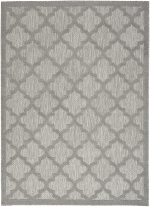 HomeRoots 6' x 9' Geometric Flatweave Area Rug – Stylish Turkish Craftsmanship for High-Traffic Spaces & Decor Gray 522151