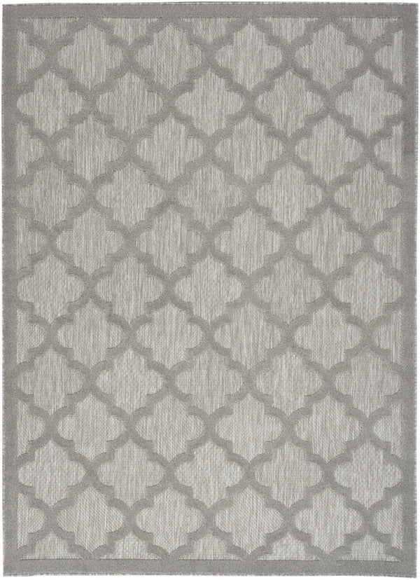 HomeRoots 6' x 9' Geometric Flatweave Area Rug – Stylish Turkish Craftsmanship for High-Traffic Spaces & Decor Gray 522151